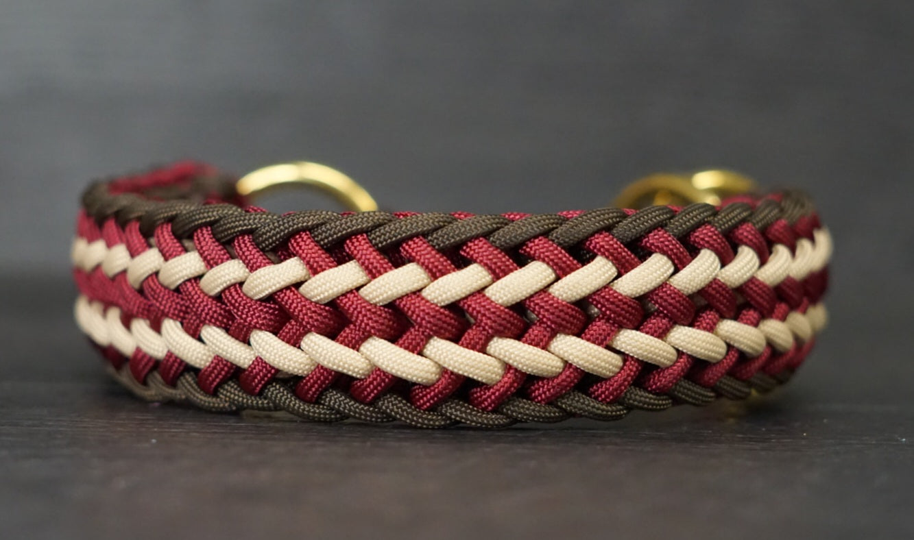 Halsband "Frieda" - 4 cm breit